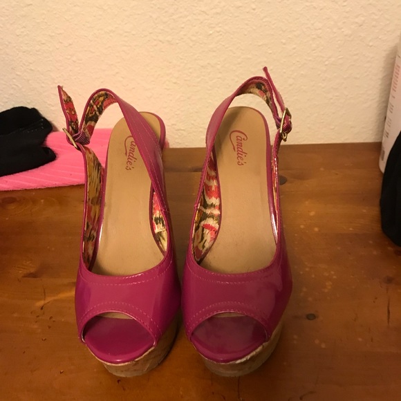 Pink wedges - Picture 2 of 2